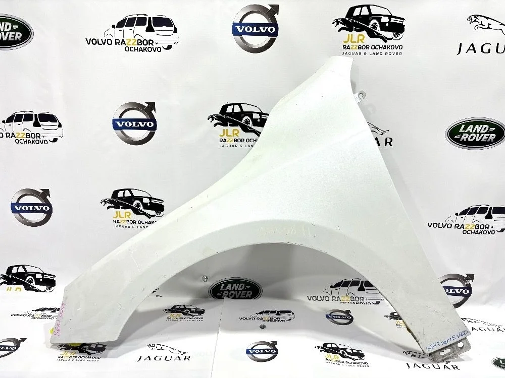 Крыло переднее левое Volvo S60 2013-2018 белое S60 II рестайлинг (2013—2018)  S60 II (2010-201
