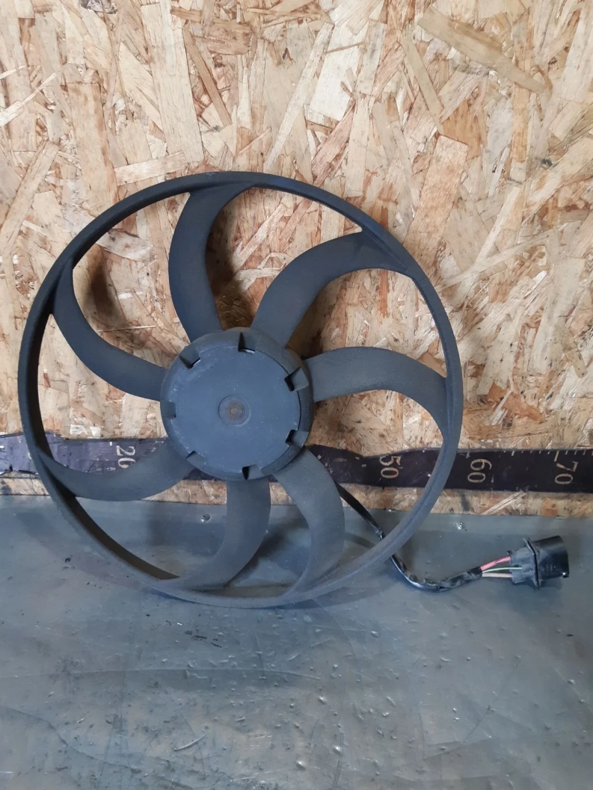 Вентилятор охлаждения Skoda Octavia II рестайлинг (2008—2013) 2010 1Z/F9R