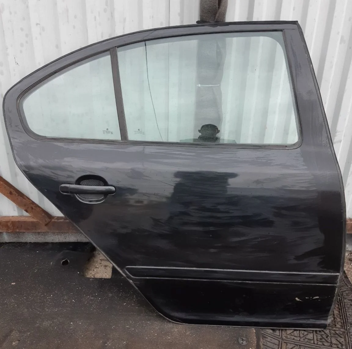 Дверь задняя правая Skoda Octavia II рестайлинг (2008—2013) 2010 1Z/F9R