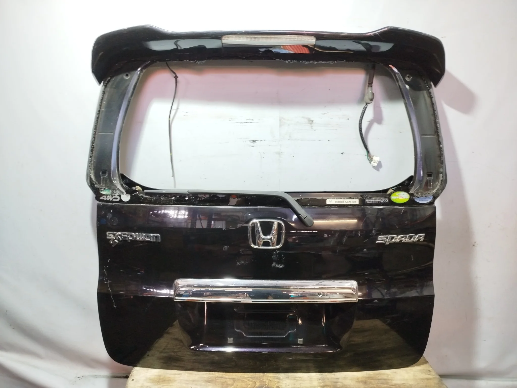 ДВЕРЬ ЗАДНЯЯ HONDA 68100SZWN00ZZ черный, PB812 XA5632