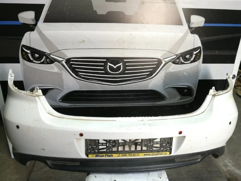 Бампер Mazda 6 2010 GS1M50221 GH 2.0, задний
