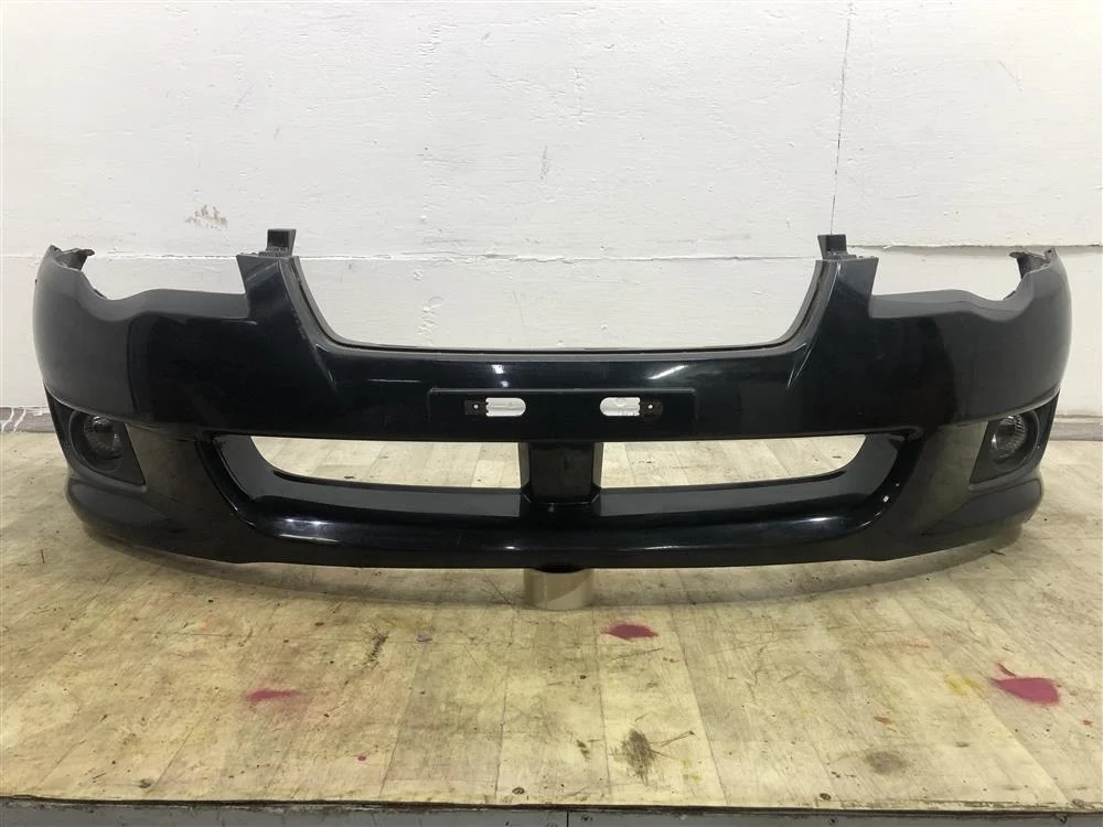 Бампер FRONT SEDAN 06-09 в сборе с противотуманками, накладками противотуманок и заглушкой крюка черный