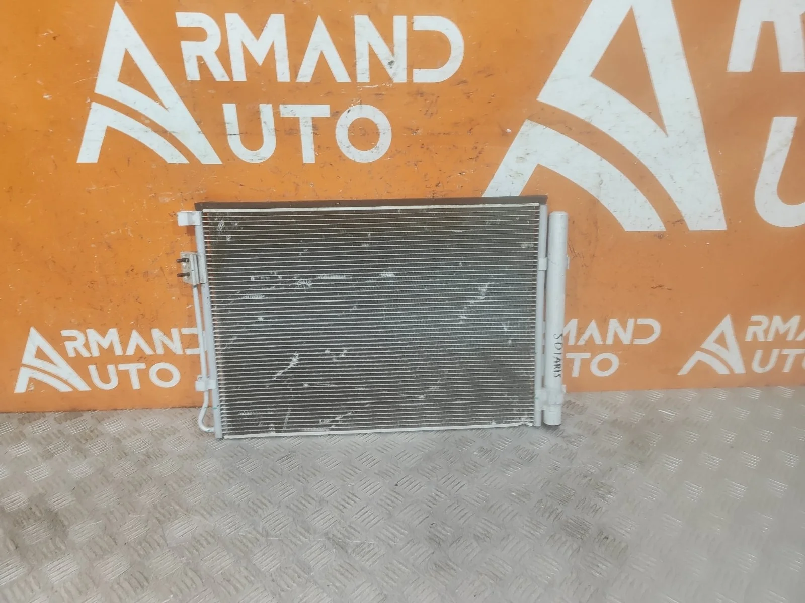 Радиатор кондиционера Hyundai Solaris 2017-нв