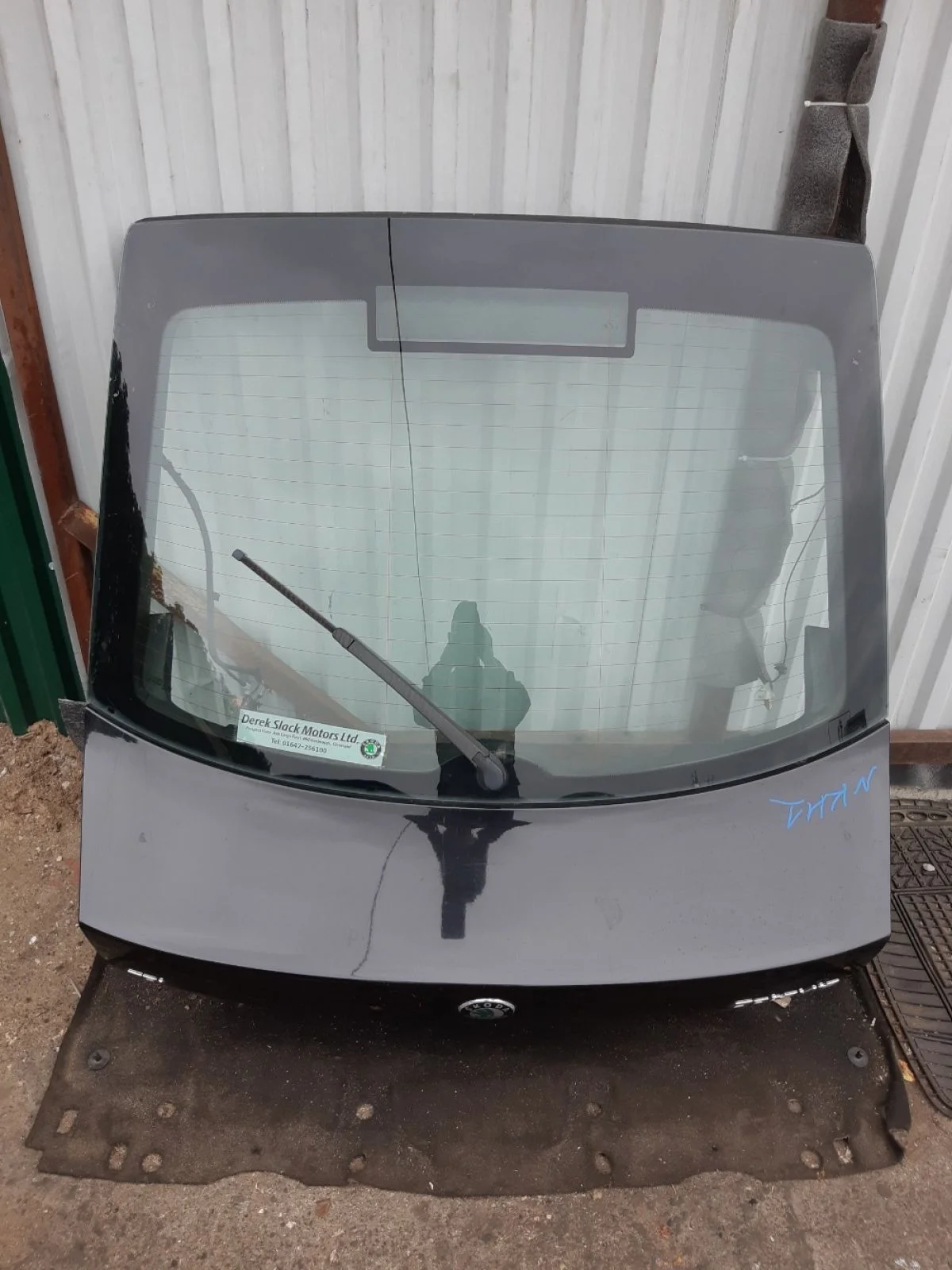 Дверь багажника со стеклом Skoda Octavia II рестайлинг (2008—2013) 2010 1Z/F9R