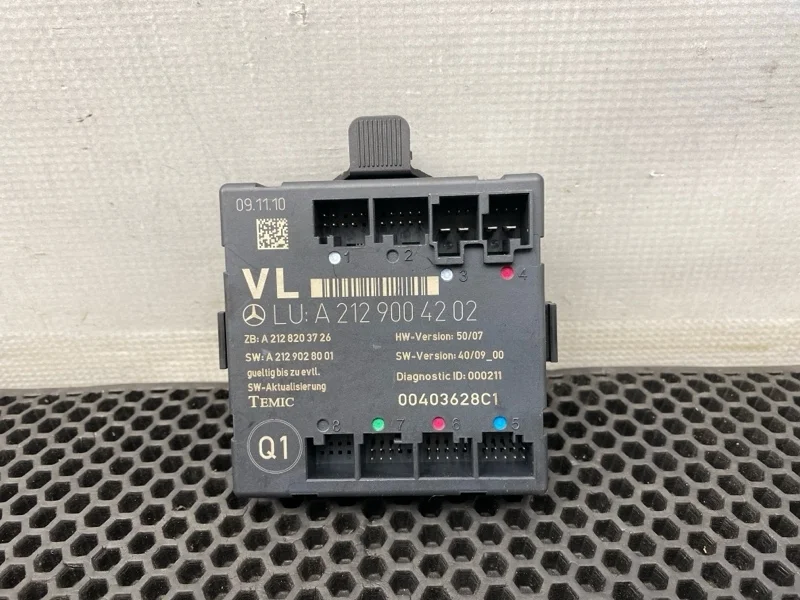 Блок двери Mercedes-Benz E-Class 2010 A2129004202 W212 271.860 1.8, передний левый