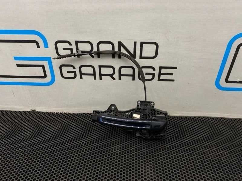 Ручка двери наружная Audi Q7 2006 4L0837205 4LB BUG TDI 3.0, задняя правая