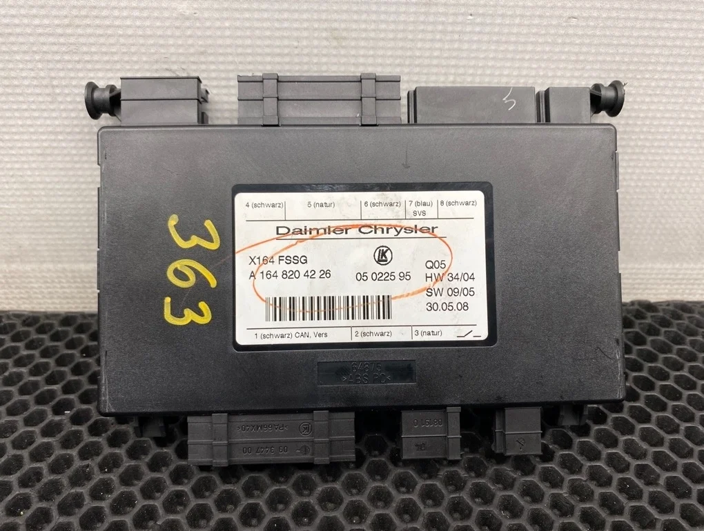 Блок сиденья Mercedes-Benz Gl-Class 2008 A1648204226 X164 273.963 5.5, задний