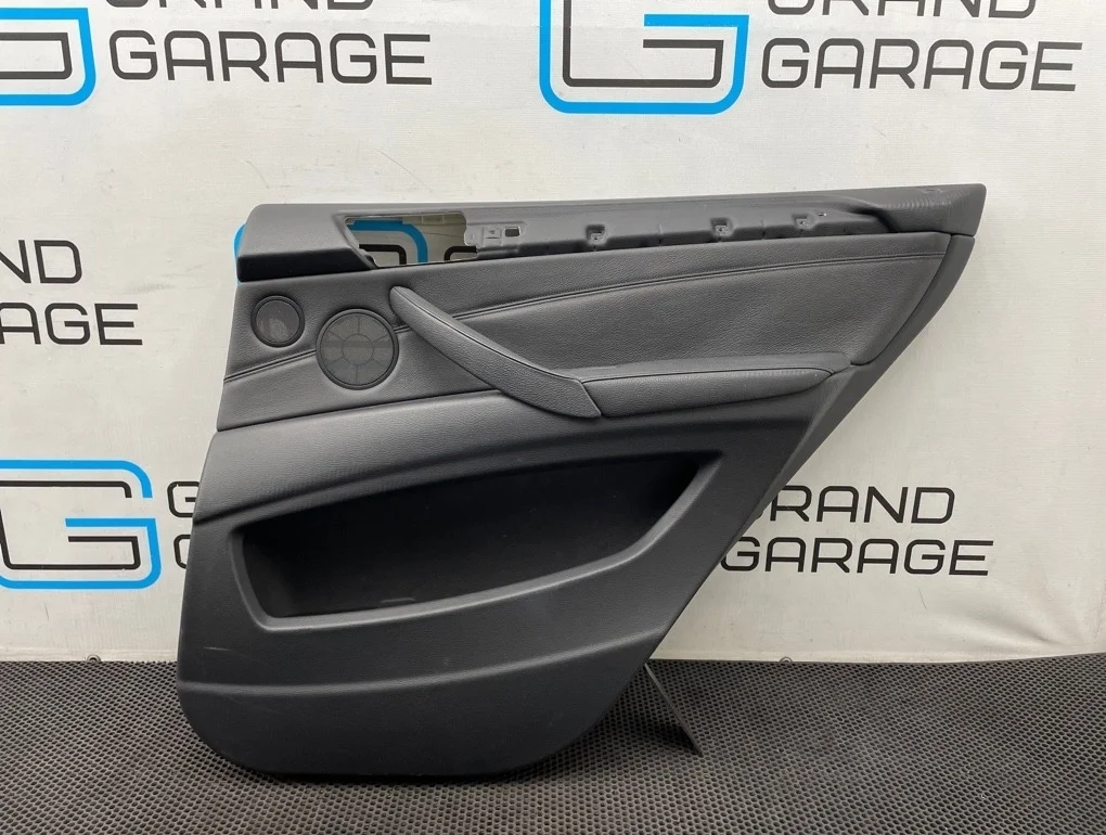 Обшивка двери Bmw X5 2007 51427244456 E70 N52B30A 3.0, задняя правая