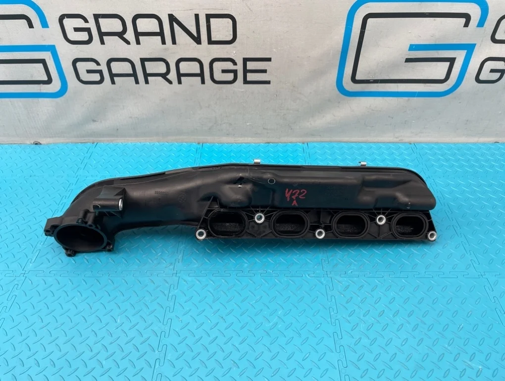 Коллектор впускной Bmw 7-Series 2009 11617555666 F01 N63B44A 4.4, левый