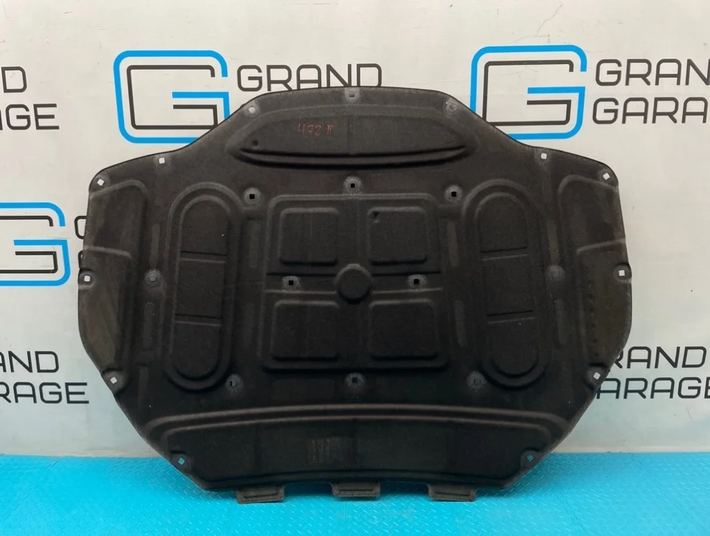 Шумоизоляция капота Bmw 7-Series 2009 51486989300 F01 N63B44A 4.4, передняя