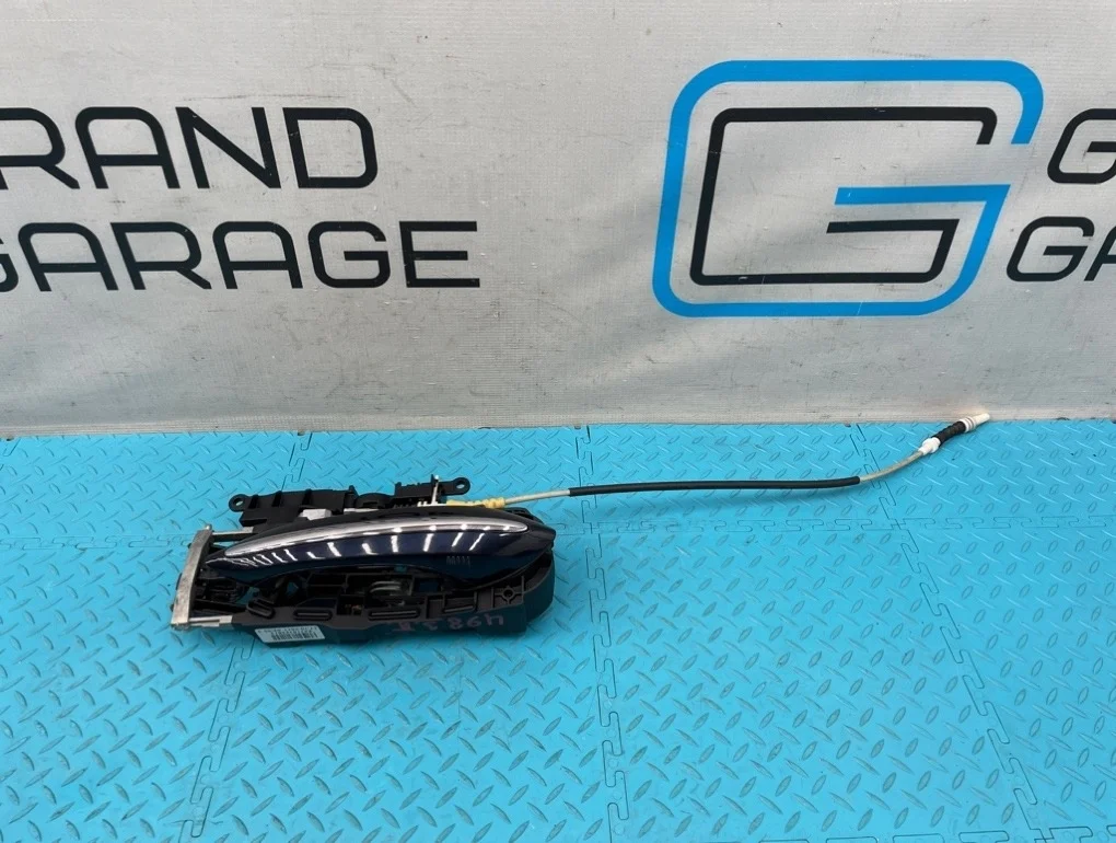 Ручка двери наружная Bmw 5-Series 2012 51217187228 F10 N20B20B 2.0, задняя правая