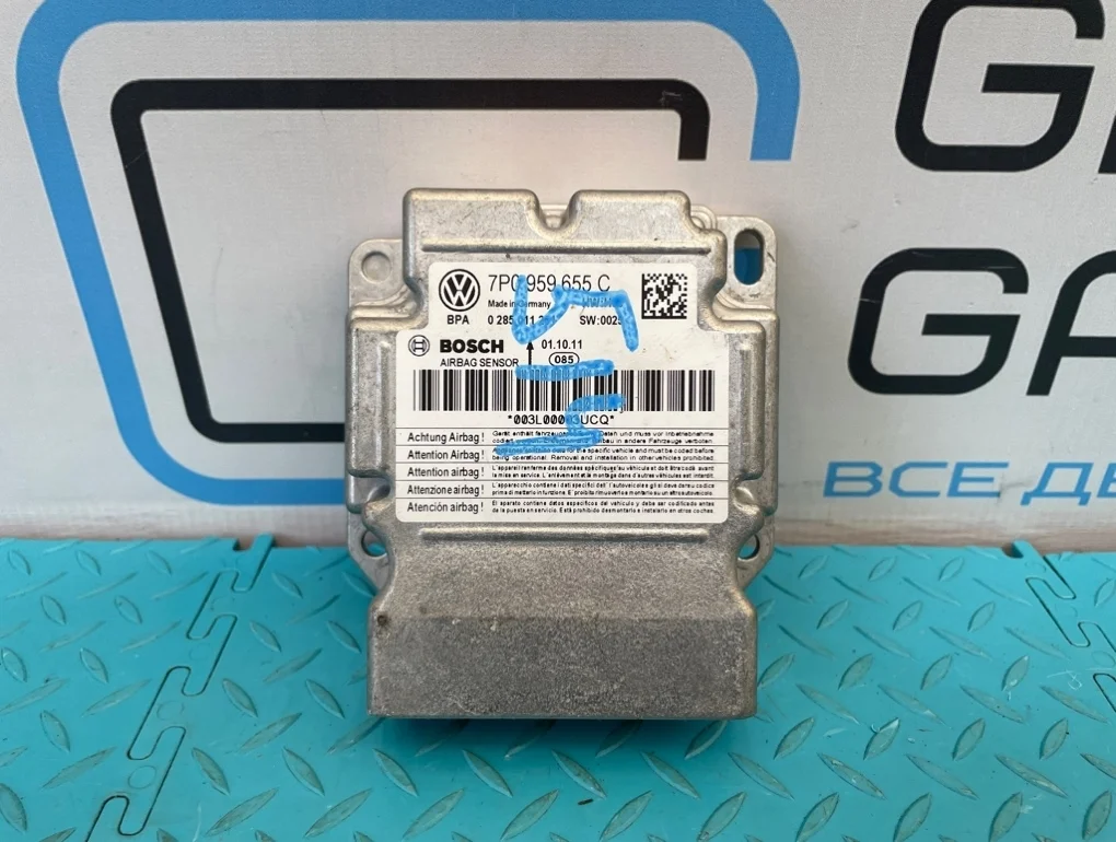 Блок Air Bag Volkswagen Touareg 2012 7P0959655C 7P5 CGRA 3.6