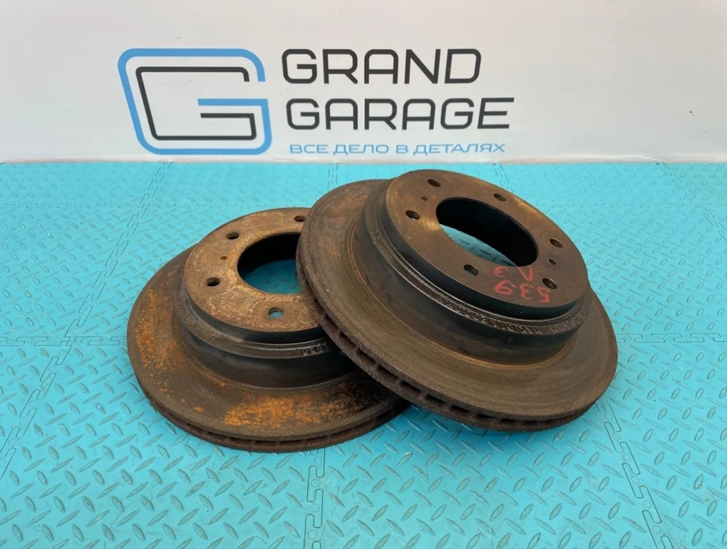 Диски тормозные Mitsubishi Pajero 2010 MR418067 V93W 6G72 3.0, задние