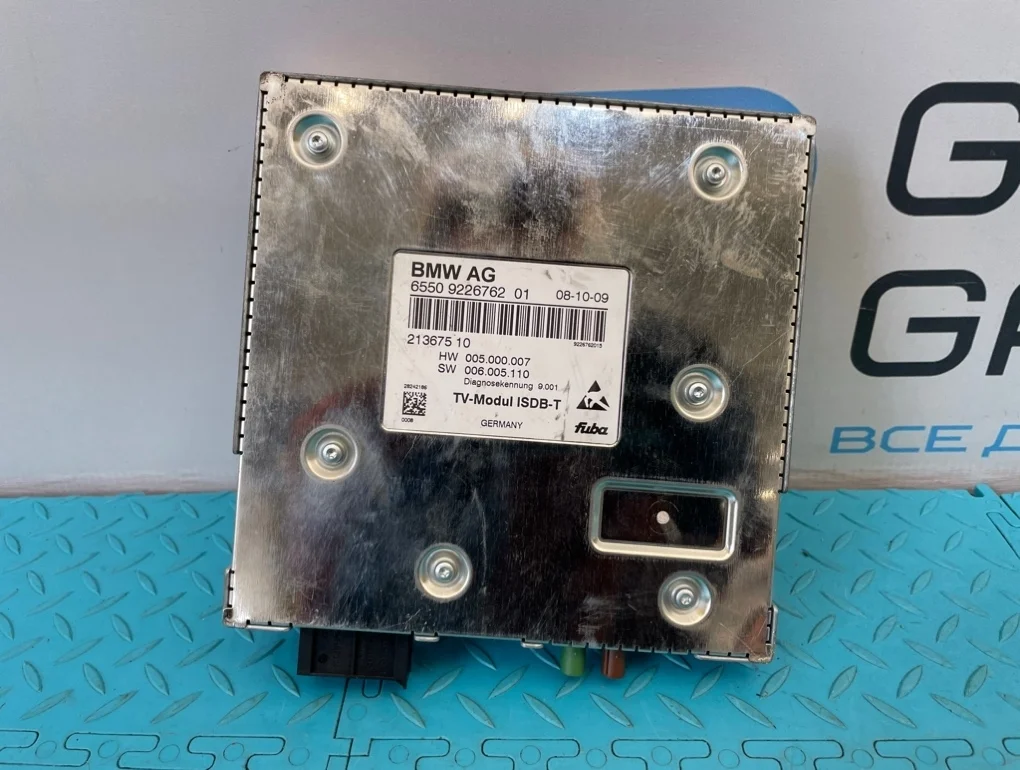 ТВ Тюнер Bmw 5-Series 2010 65509226762 F07 N55B30A 3.0