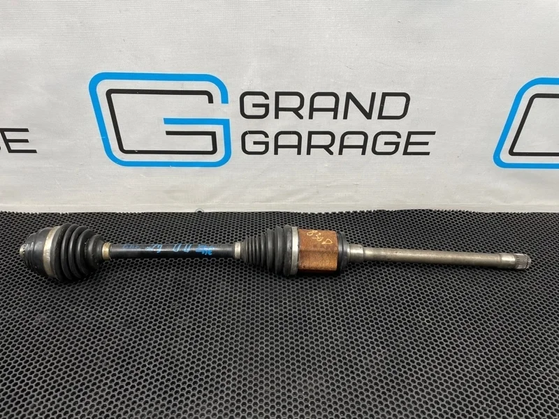 Привод Bmw X3 2012 7598028 F25 N55B30A 3.0, передний правый