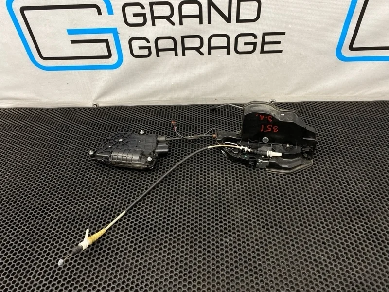 Замок двери Bmw 7-Series 2012 7185687 F01 N54B30A 3.0, задний левый