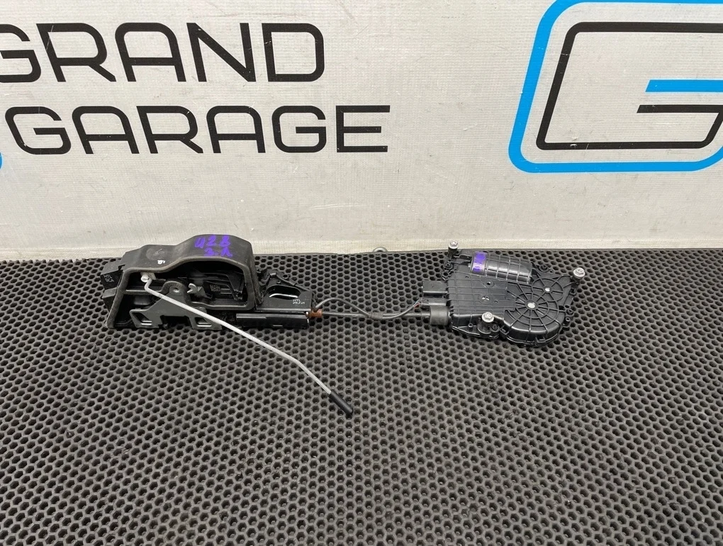 Замок двери Bmw 7-Series 2011 51227185687 F01 N54B30A 3.0, задний левый