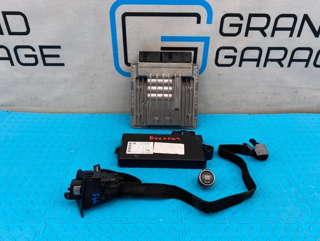 ЭБУ комплект Bmw X5 2007 7583468 E70 N52B30A 3.0