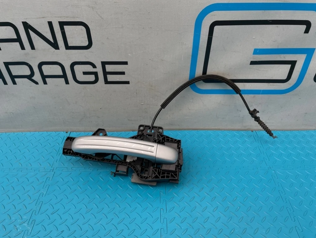 Ручка двери наружная Audi Q7 2008 4L1837886H 4LB BHK 3.6, передняя правая