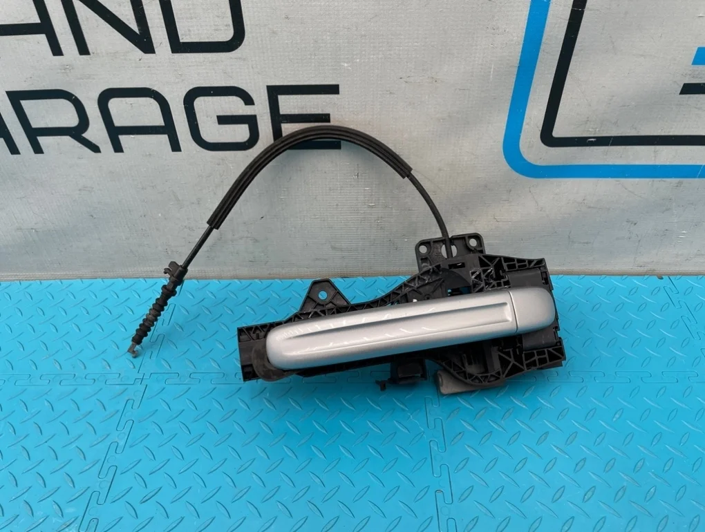 Ручка двери наружная Audi Q7 2008 4L0839886H 4LB BHK 3.6, задняя правая