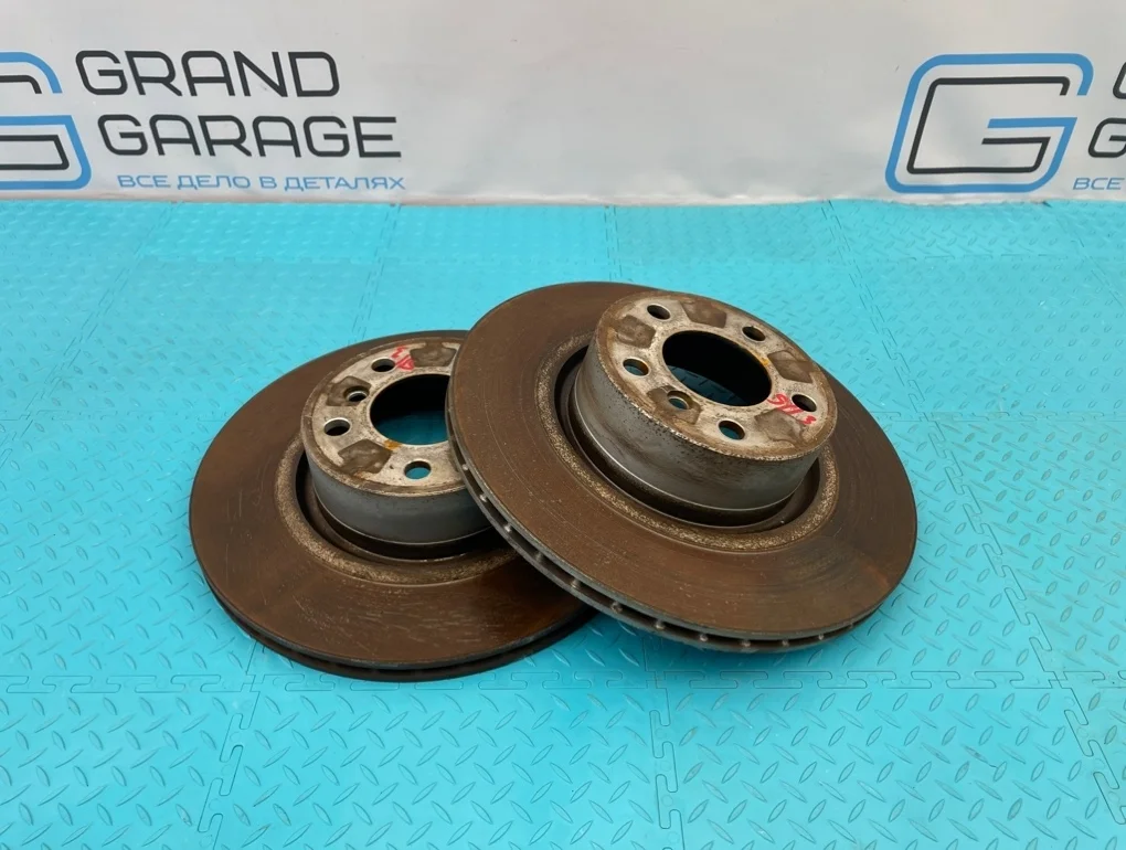 Диски тормозные Bmw X3 2011 34206868936 F25 N52B30A 3.0, задние