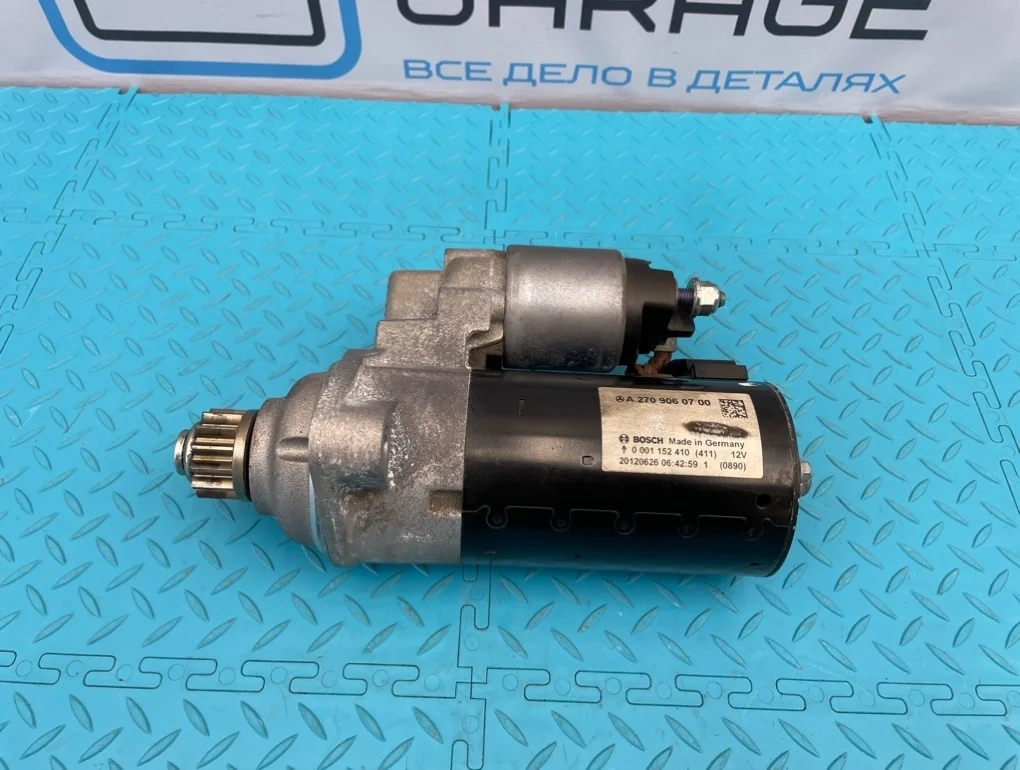 Стартер Mercedes-Benz B-Class 2012 A2709060700 W246 270.910 1.6