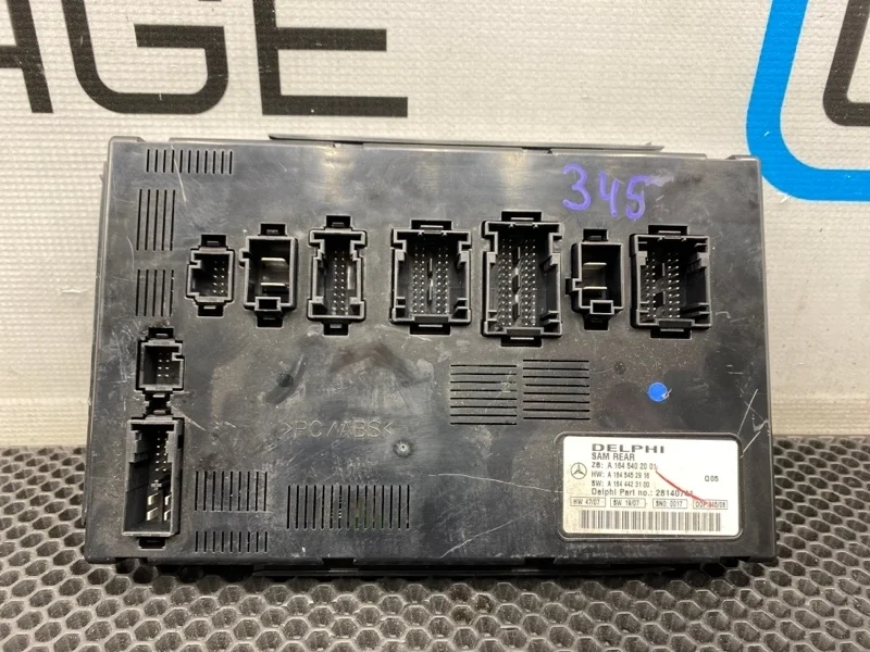 Блок SAM Mercedes-Benz R-Class 2008 A1645402001 W251 272.967 3.5, задний