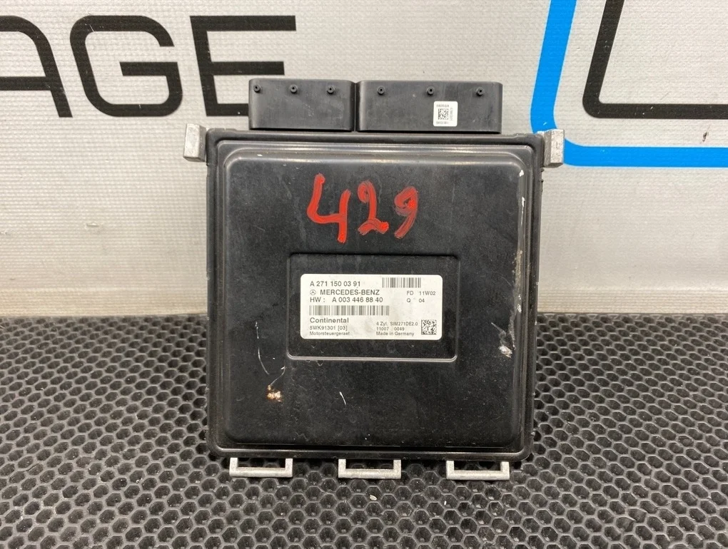 ЭБУ Mercedes-Benz E-Class 2011 A2711500391 C207 271.860 1.8