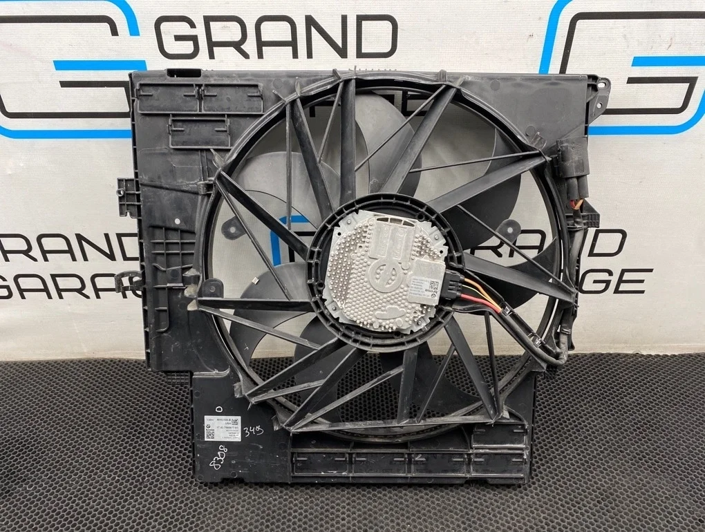 Вентилятор охлаждения Bmw X3 2012 17427560877 F25 N55B30A 3.0