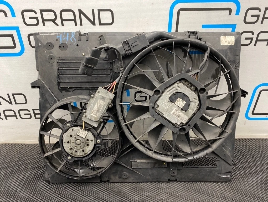 Вентилятор охлаждения Porsche Cayenne 2008 7L0121207E 957 M48.51 4.8