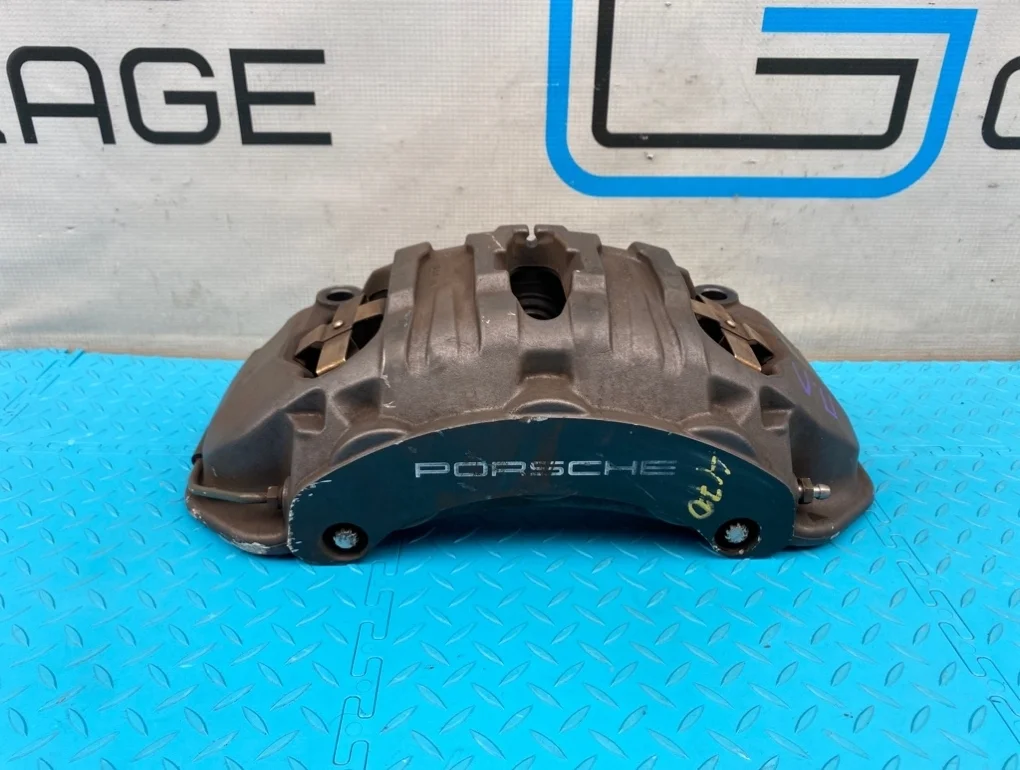 Суппорт Porsche Cayenne 2013 7PP615123N 958 M55.02 3.6, передний левый