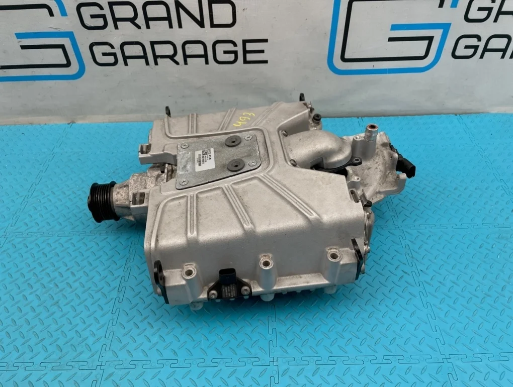 Компрессор наддува Audi A8 2012 06E145603M D4 CGWD 3.0