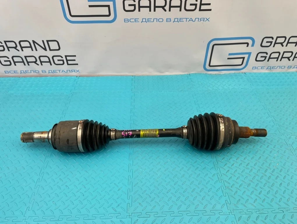 Привод Mercedes-Benz Gl-Class 2008 A1643300801 X164 273.923 4.7, передний левый