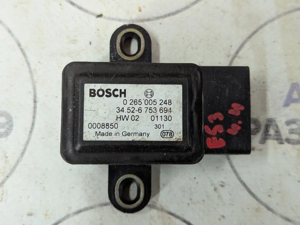 Датчик ускорения BMW X5 E53 рестайлинг (2003—2007)