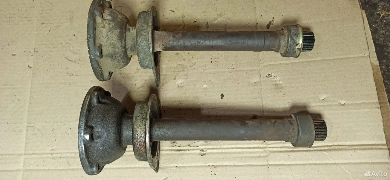 Промвал кпп,вал с флянцем vw transporter t4