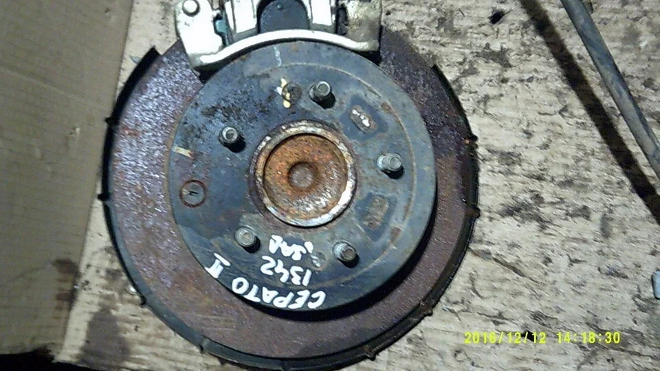 Диск тормозной задний Kia Cerato 2 TD