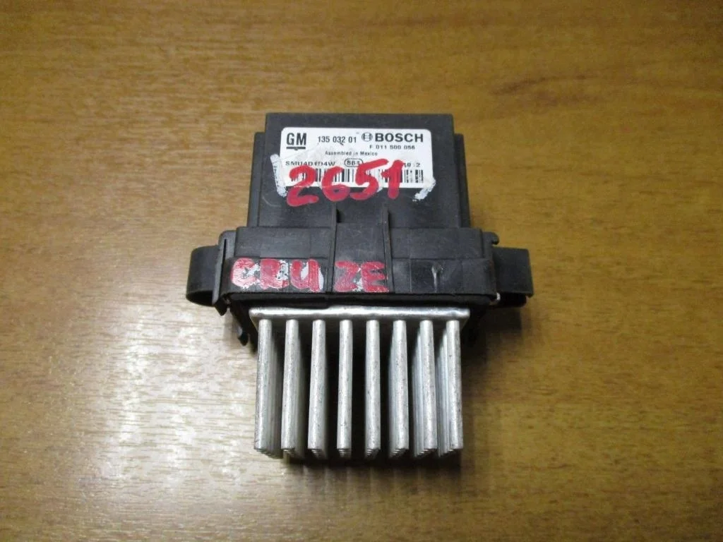 Резистор отопителя Chevrolet Cruze J300