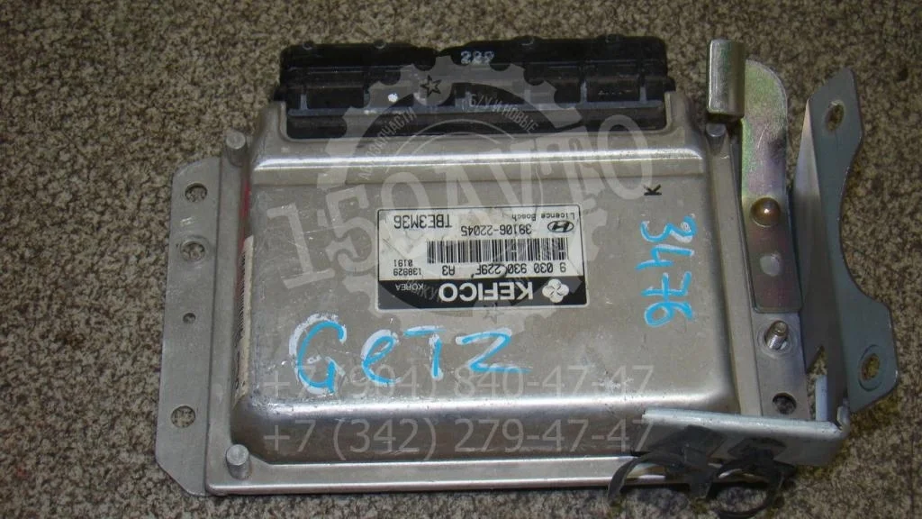 Блок управления двигателем Hyundai Getz TB