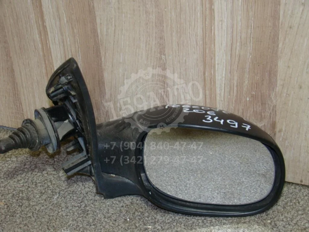 Зеркало правое механическое Peugeot 206 2006