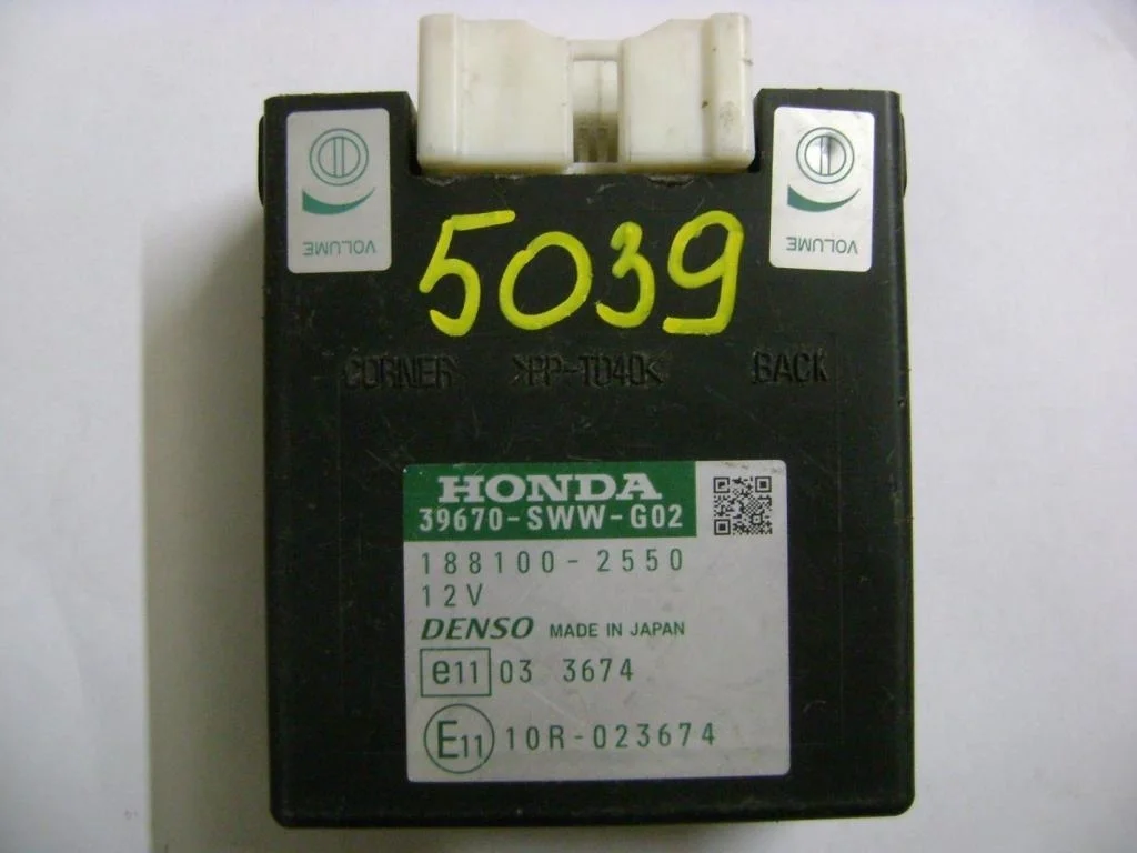 Блок управления парктроником Honda CR-V 3 RE