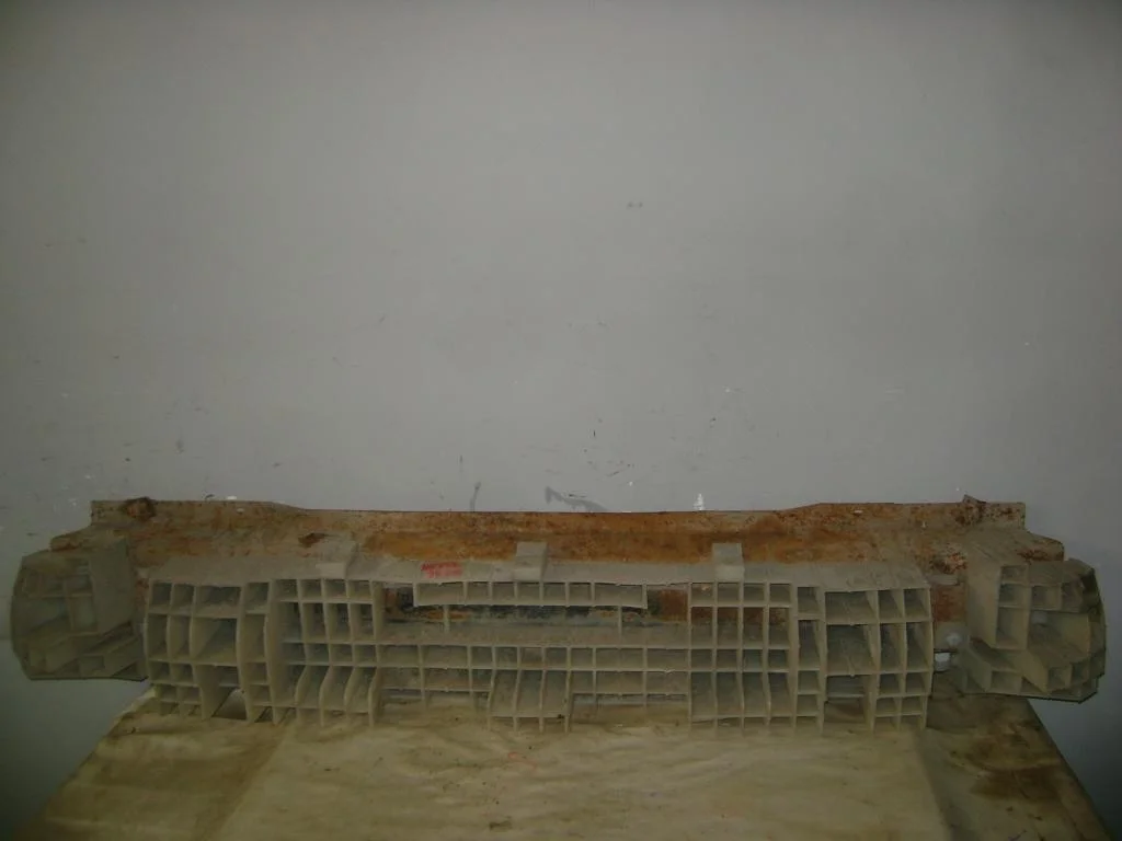 Усилитель заднего бампера Daewoo Nexia N100, N150