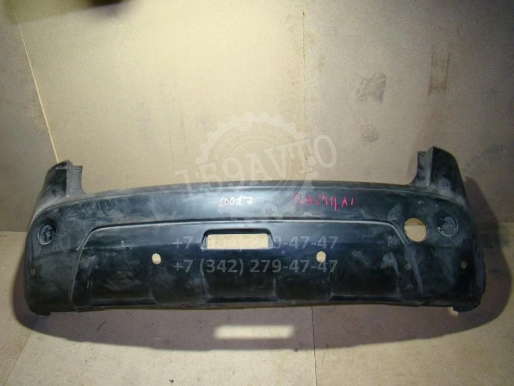 Бампер задний Nissan Qashqai J10