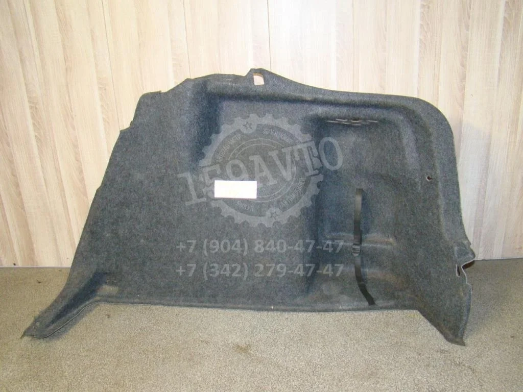 Обшивка багажника Skoda Rapid 1 2014