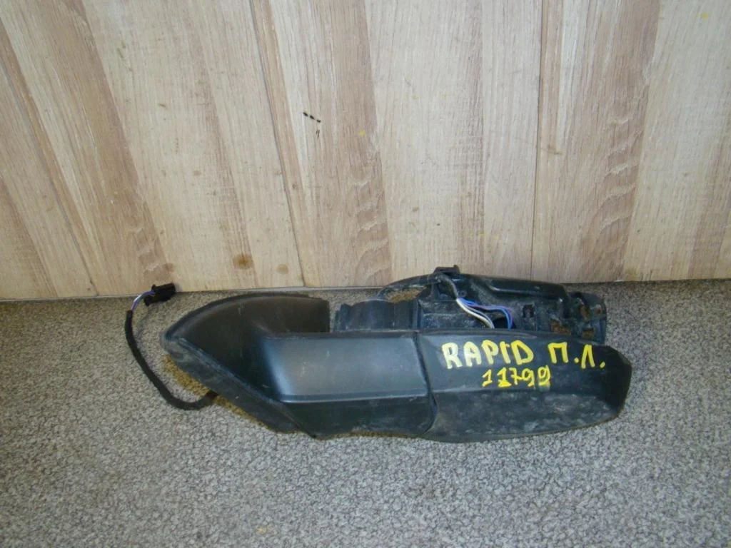 Зеркало левое электрическое Skoda Rapid 1 2014