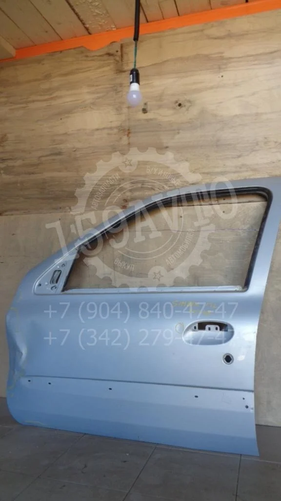 Дверь передняя левая Renault Symbol 1 2004