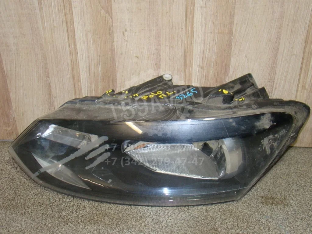 Фара левая Volkswagen Polo 5