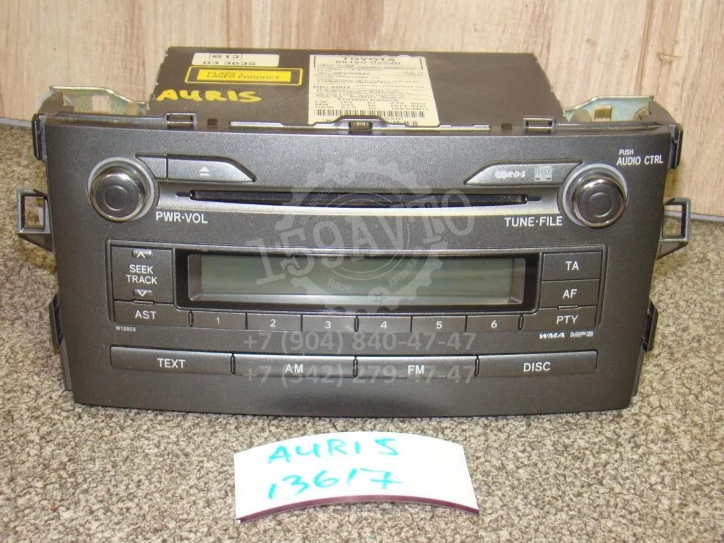 Магнитола Toyota Auris 2007 E150