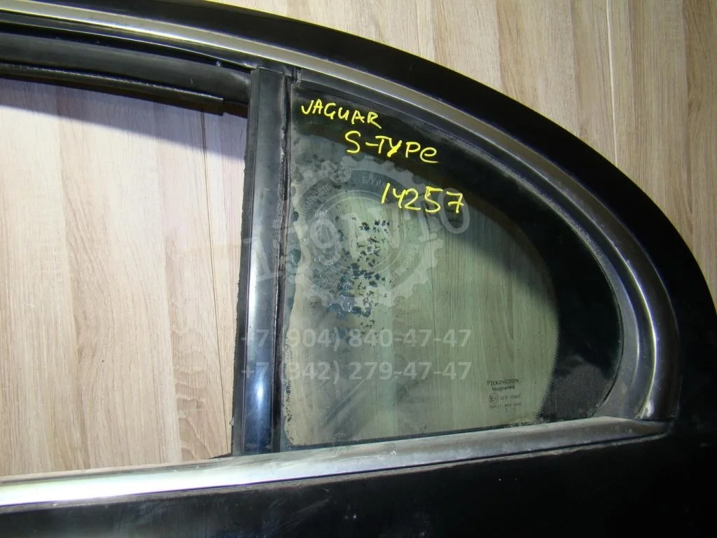 Стекло двери задней левой форточка Jaguar S-Type 2004 X200
