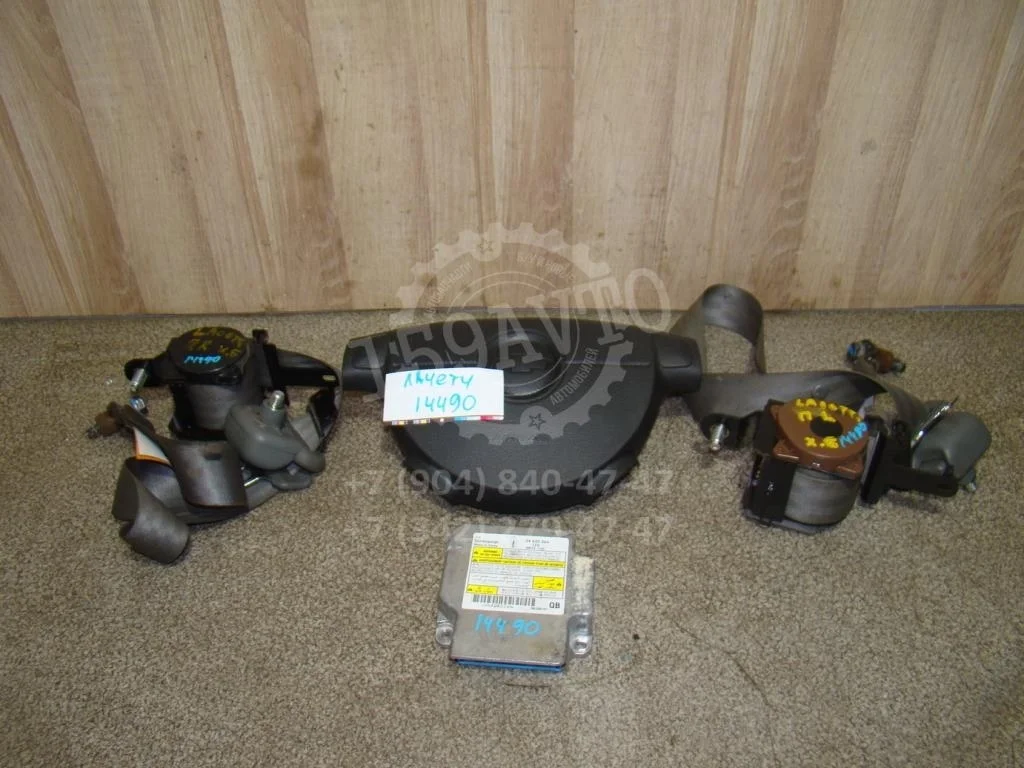 Комплект безопасности в сборе Chevrolet Lacetti 2010 J200