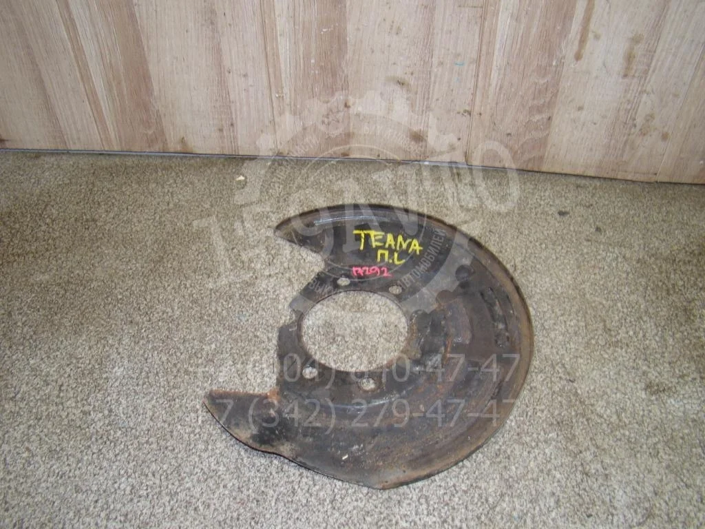 Пыльник тормозного диска Nissan Teana 2011 J32